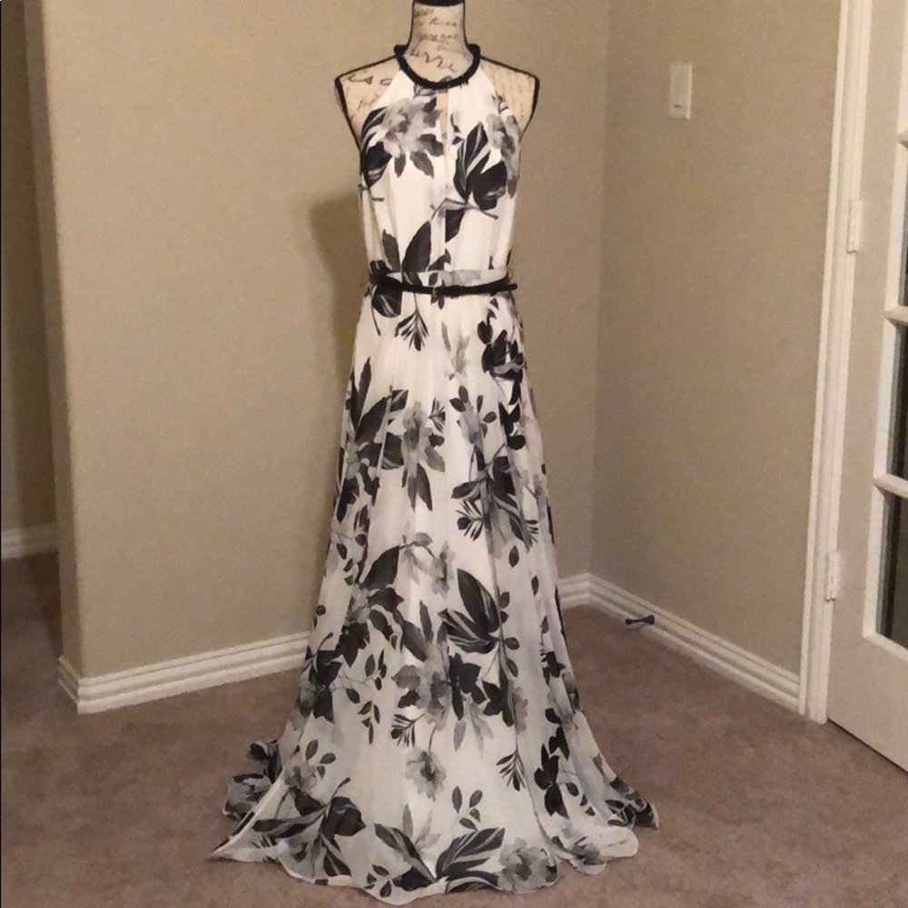 Calvin Klein Maxi flowy dress.